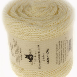 Strickschlauch Schoppel zum Weiterfärben