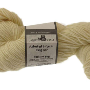 Admiral 6-fach 150 g Schoppel zum Weiterfärben