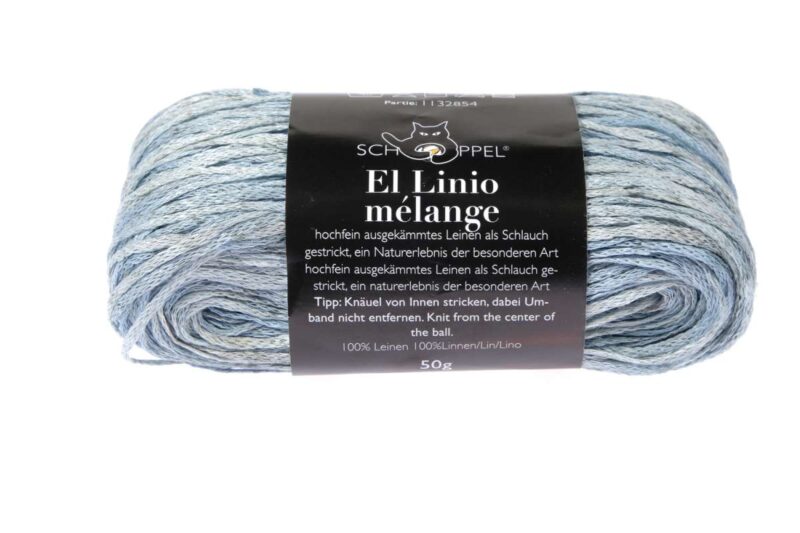 El Linio mélange 2581_ Bleu Shadow