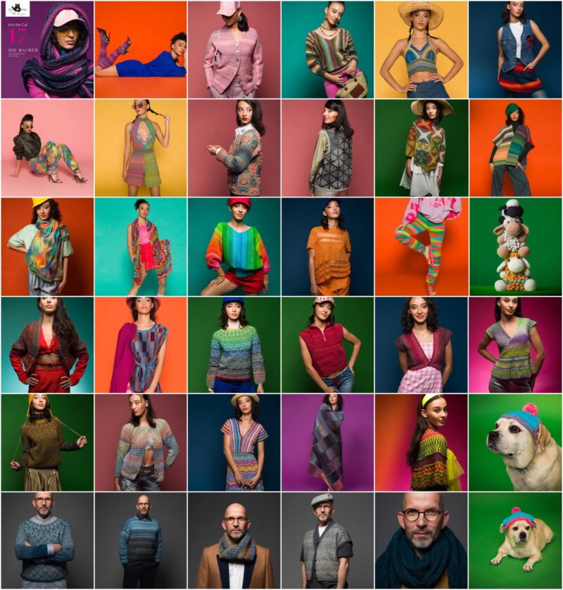 Knit the cat 17 Modelle