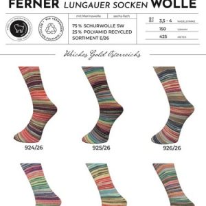 Lungauer Sockenwolle 6-fach